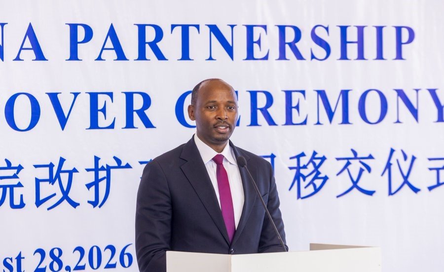 le Ministre de la Santé, Dr Sabin Nsanzimana